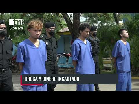Presentan a 14 supuestos delincuentes capturados en Chinandega - Nicaragua