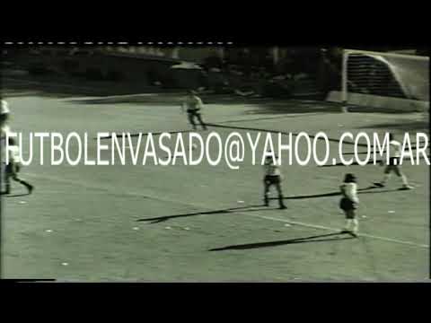 Estudiantes LP vs River. Campeonato Metropolitano 1975. Gol de Alejandro Sabella para River.