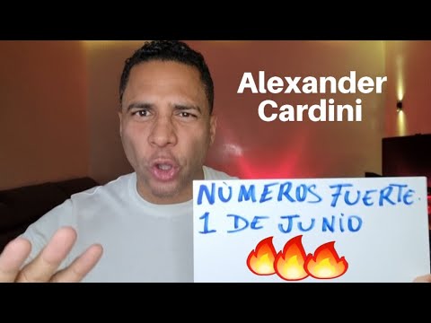 NUMEROS PARA HOY Alexander Cardini 1/06/23 Número Fuerte