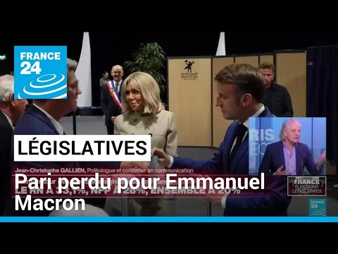 Législatives 2024 : la dissolution, le pari perdu d'Emmanuel Macron • FRANCE 24