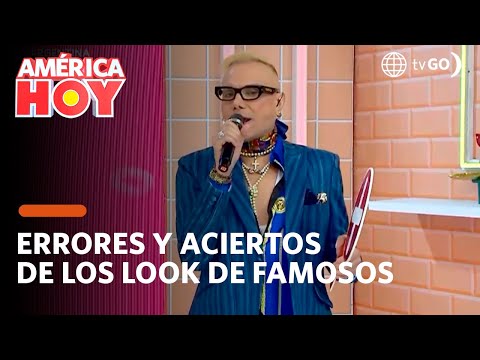 América Hoy: Errores y aciertos de los looks de los famosos (HOY)