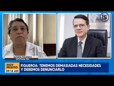 Diputada Suyapa Figueroa cuestiona la gestión del ministro de Salud, José Manuel Matheu