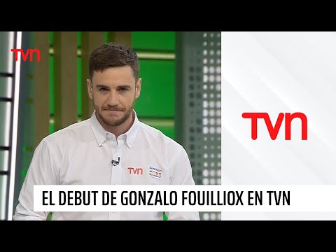 En la transmisión de Copa Davis: Así fue el debut de Gonzalo Fouillioux en TVN