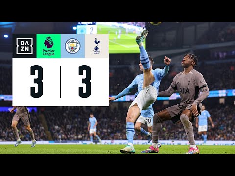 Machester City vs Tottenham (3-3) | Resumen y goles | Highlights Premier League