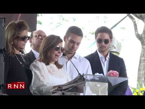 Familiares y políticos dan último adiós a Rosa Gómez de Mejía