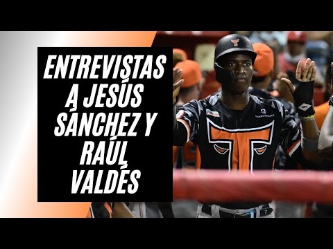 Entrevistas a Raúl Valdés y Jesús Sánchez tras la victoria de los Toros del Este ante el Licey