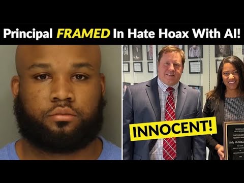 Baltimore School Principal FRAMED In Hate Hoax With AI!