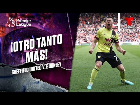 Gol de Jóhann Berg Guðmundsson - Sheffield United v. Burnley | Premier League | Telemundo Deportes