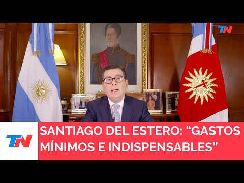SANTIAGO DEL ESTERO I El gobernador Zamora declaró la emergencia económica