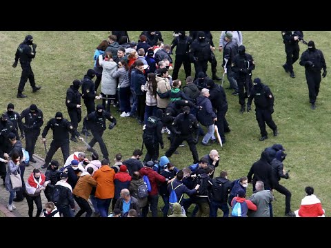 Nouvelle manifestation en Biélorussie, violente répression par les forces de l'ordre