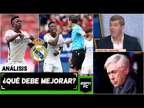 Real Madrid VINICIUS vs VINICIUS, DUELO EN EL CAMPO ante OSASUNA. Fernando Palomo, ANALIZA | ESPN FC