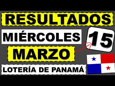Resultados Sorteo Loteria Miercoles 15 de Marzo 2023 Loteria Nacional Panama Miercolito Que Jugo Hoy
