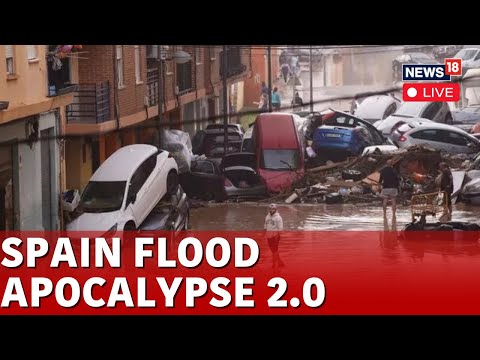 LIVE: Spain Torrential Rain Creates Havoc, Just Four Months After Deadly Valencia Floods | N18G