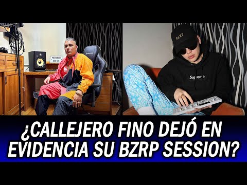 CALLEJERO FINO FILTRÓ su BZRP MUSIC SESSION? Hablamos seguido