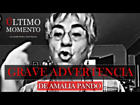 #ÚltimoMomento | GRAVE ADVERTENCIA DE AMALIA PANDO | 30.01.2024 | #CabildeoDigital