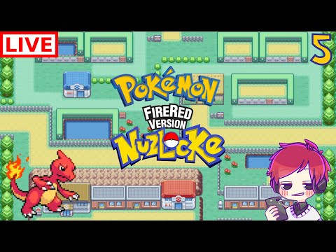 🔴LivePokemonFireRedNuzlocke:ส