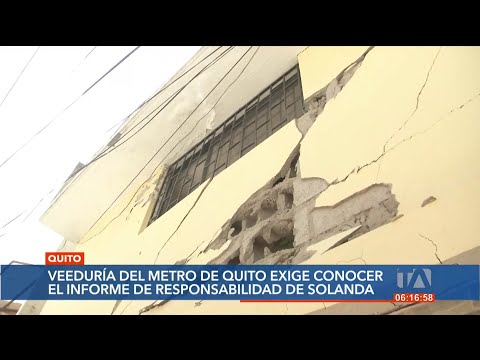 Veedores del Metro de Quito preocupados por la operación de este sistema de transporte
