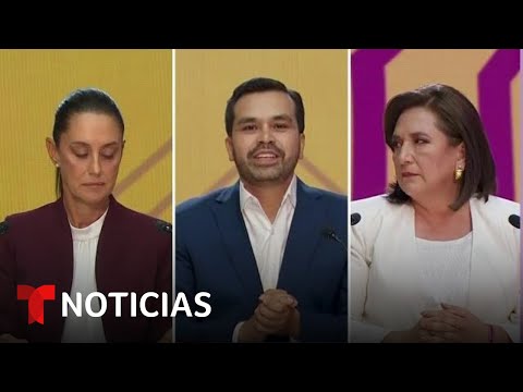 Mexicanos en Estados Unidos reaccionan a debate de presidenciables en su país | Noticias Telemundo