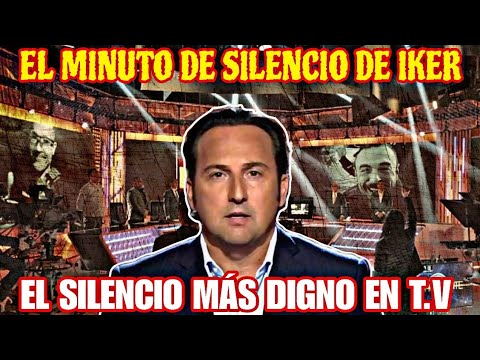 IKER JIMÉNEZ REALIZA EL MINUTO DE SILENCION, EN HORIZONTE, MÁS DIGNO DE LA TELEVISIÓN
