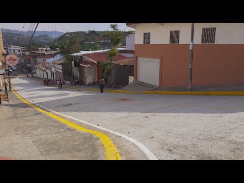 Inauguran 600 metros de calles de concreto hidráulico en Matagalpa