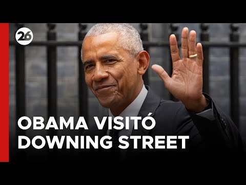 REINO UNIDO | El ex presidente Barack Obama visitó Downing Street