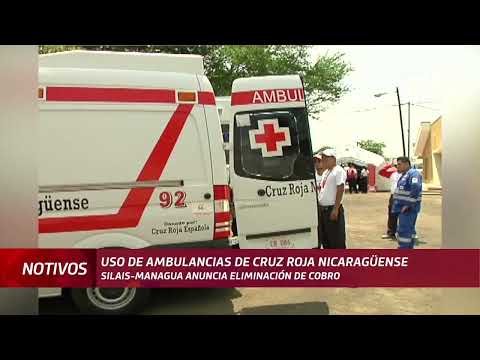Cruz Roja Nicaragüense elimina cobro por uso de ambulancias