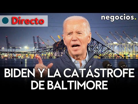 DIRECTO | Biden y la catástrofe de Baltimore: la reconstrucción tras el colapso