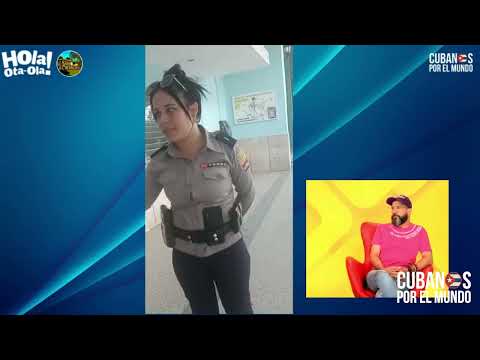 En video: madre cubana enfrenta a policía castrista porque querían arrestar a su hija menor de edad