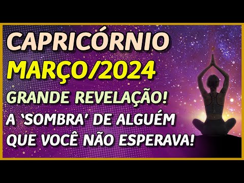 CAPRICÓRNIO ? // FORTE REVELAÇÃO! ?- O LADO SOMBRA DE ALGUÉM (QUE VOCÊ NÃO IMAGINAVA!)?