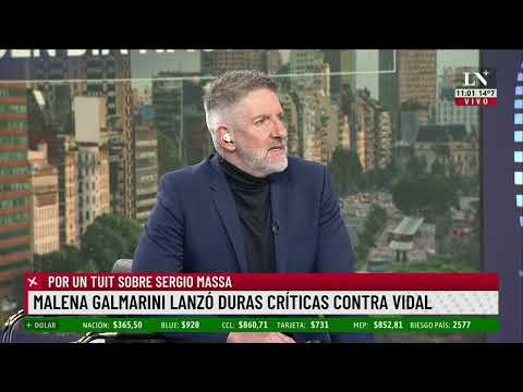 Malena  Galmarini lanzó duras críticas contra Vidal