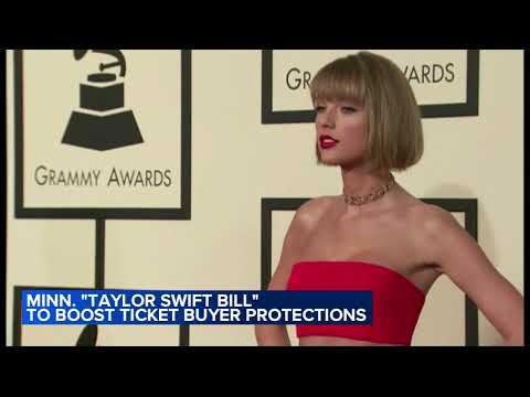 Taylor Swift bill is signed into Minnesota law, boosting protections for online ticket buyers