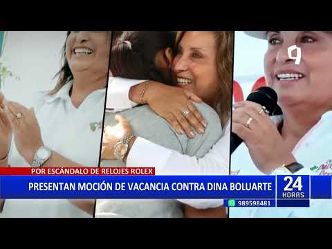 Dina Boluarte: Perú Libre presenta moción de vacancia contra presidenta por el caso “Rolex”