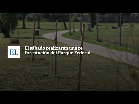 EL SÁBADO REALIZARÁN UNA RE FORESTACIÓN DEL PARQUE FEDERAL