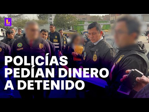 Policías pedían dinero para favorecer a delincuente: Iban a bajar el pesaje de la droga