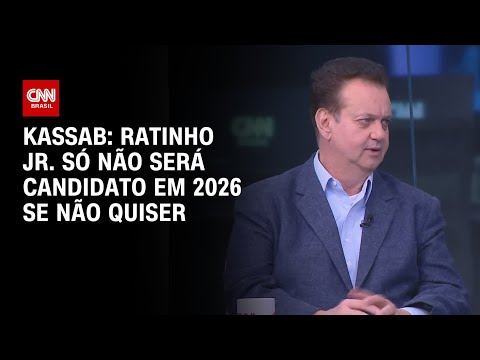 Kassab: Ratinho Jr. só não será candidato em 2026 se não quiser | WW