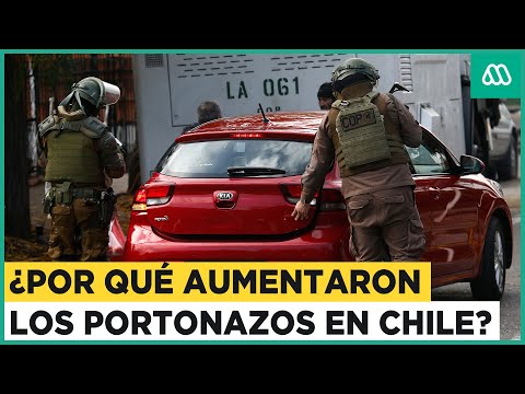 La explicación del aumento de portonazos y robos con violencia en Chile