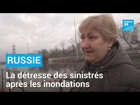 Russie : la détresse des sinistrés après les inondations • FRANCE 24