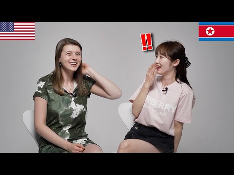 North Korean Women Meets American For the First Time