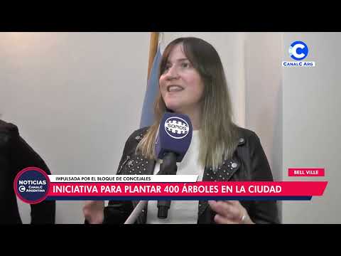 Bell Ville: Iniciativa para plantar 400 arboles en la ciudad