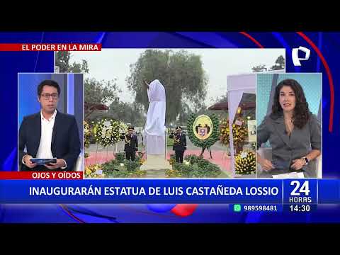 Luis Castañeda Lossio: MML revela estatua en homenaje a exalcalde