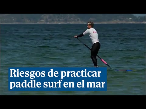 Acabar en mitad del mar a la deriva entre los riesgos de hacer paddle surf