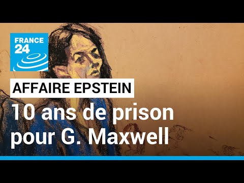 Affaire Epstein : Ghislaine Maxwell condamnée à 20 ans de prison • FRANCE 24