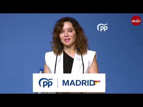 Ayuso acusa a Pedro Sánchez de tratar a los inmigrantes como muebles