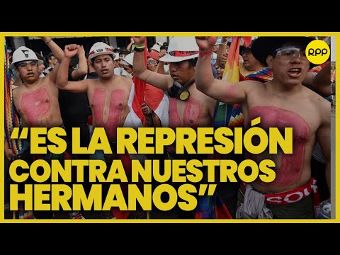 Protestas en Lima: “No todos los de la marcha son violentistas, son peruanos como nosotros”