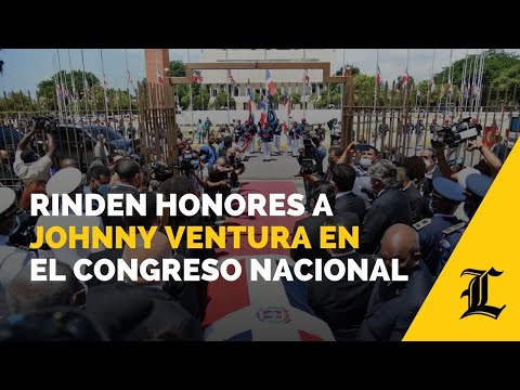 Rinden honores a Johnny Ventura en el Congreso Nacional