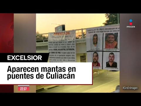 Líder de Los Chapitos, descarta conflicto en Sinaloa con una narcomanta