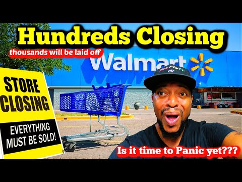 Walmart Rapidly Closing Stores Thousands To Become Jobless