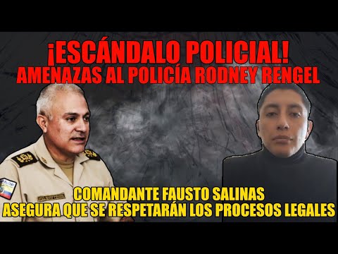 ¡Escándalo Policial! Comandante Salinas Rompe  Silencio: 'No Toleraremos Amenazas Caso #LeónDeTroya