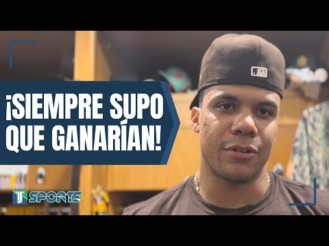 Juan Soto DESCRIBE su BATAZO que fue CLAVE para la REMONTADA de Padres sobre Dodgers