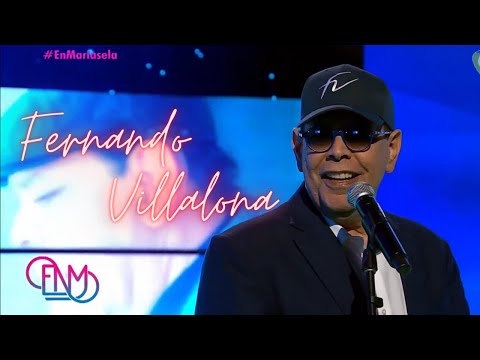 Fernando Villalona con su buena música deleita a sus fans en público en Esta Noche Mariasela